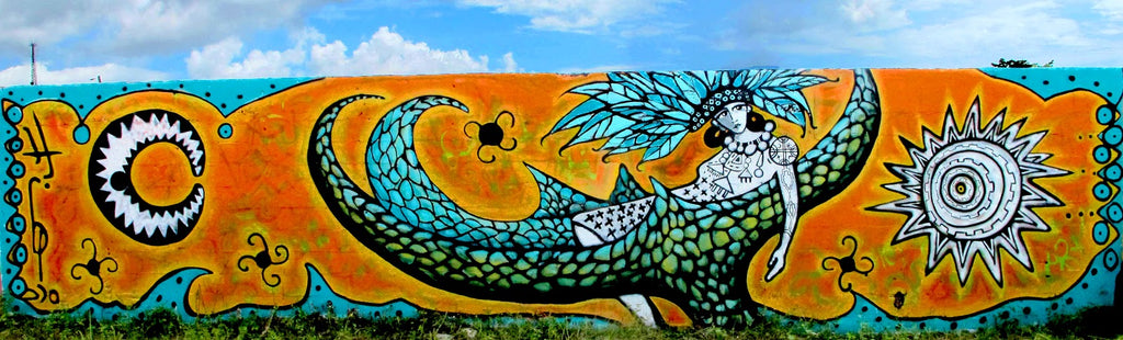 “Rest on a seed” Mural by Fiorella Podesta, Art by Fio