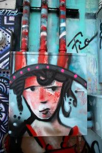 “El sueño de la Tortuga” Mural by Fiorella Podesta, Art by Fio