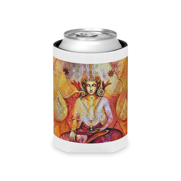 Buddha Art Can Cooler – Vibrant Meditation Drink Koozie
