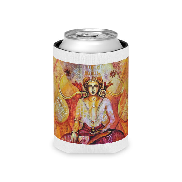 Buddha Art Can Cooler – Vibrant Meditation Drink Koozie
