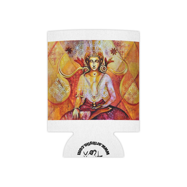 Buddha Art Can Cooler – Vibrant Meditation Drink Koozie