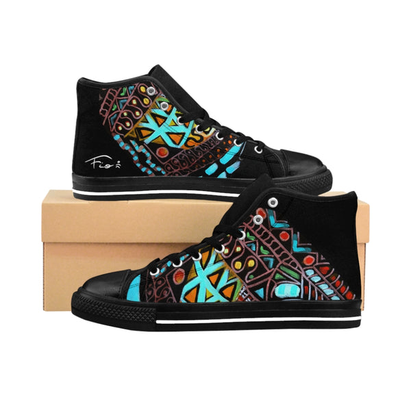 Men's High-top Sneakers "ETNICO" by Fio